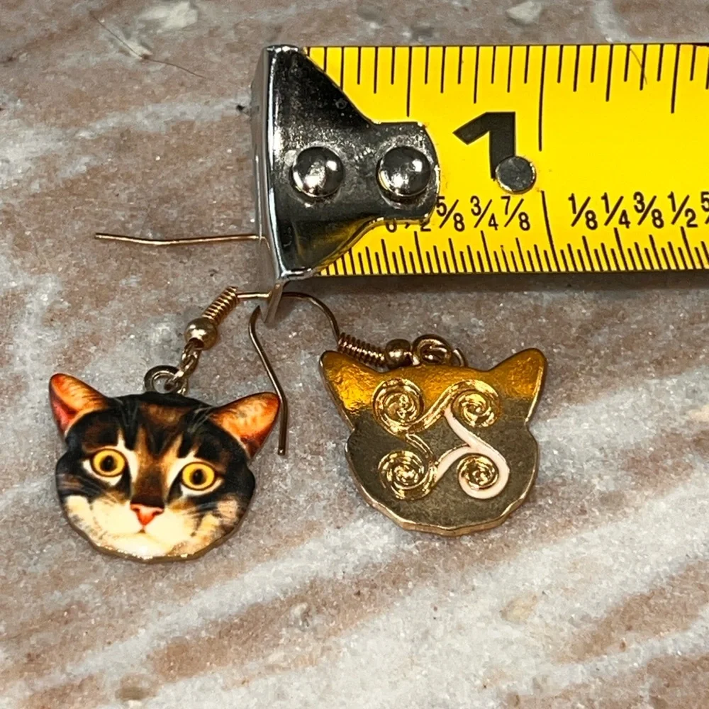 Cat Face Earrings
